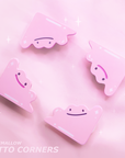 [PINK] DITTO CORNER [POKEMALLOW] SOFT DYED ENAMEL PIN