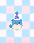[PREORDER] PARTY HAT SPHEAL [PARTY SEAL!] [POKEMALLOW]  SOFT DYED ENAMEL PIN [EARLY ACCESS EVENT]