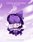 DELUXE LITTLE WITCH BOY SOFT DYED ENAMELPIN  [PATREON EARLY ACCESS] [PREORDER]