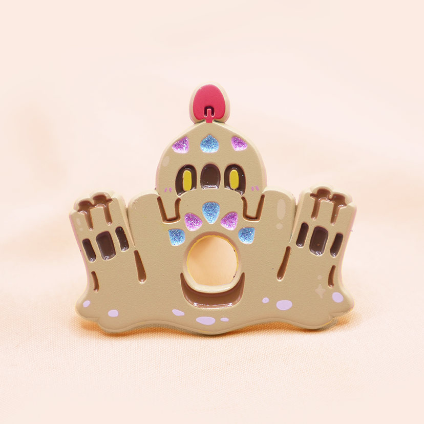PALOSSAND [SPOOKYMALLOW] [POKEMALLOW]  SOFT DYED ENAMEL PIN