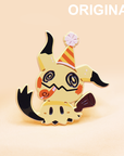[ORIGINAL CLASSIC] PARTY HAT MIMIKYU [CELEBRATION] [POKEMALLOW]  SOFT DYED ENAMEL PIN