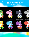 [8 PC] [FULL SET] YOSHI MALLOW ENAMELPIN [PATREON ONLY PREORDER] [PATREON EXCLUSIVE]