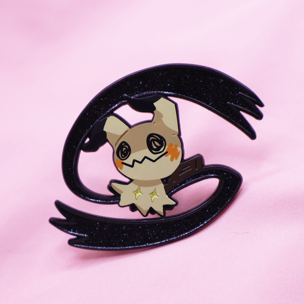 MIMIKYU [SHADOW CLAW] [DELUXE POKEMALLOW] [SPOOKYMALLOW] SOFT DYED ENAMEL PIN