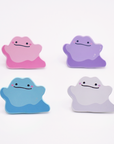 [PINK] DITTO [SQUIGGLE] [POKEMALLOW]  SOFT DYED ENAMEL PIN