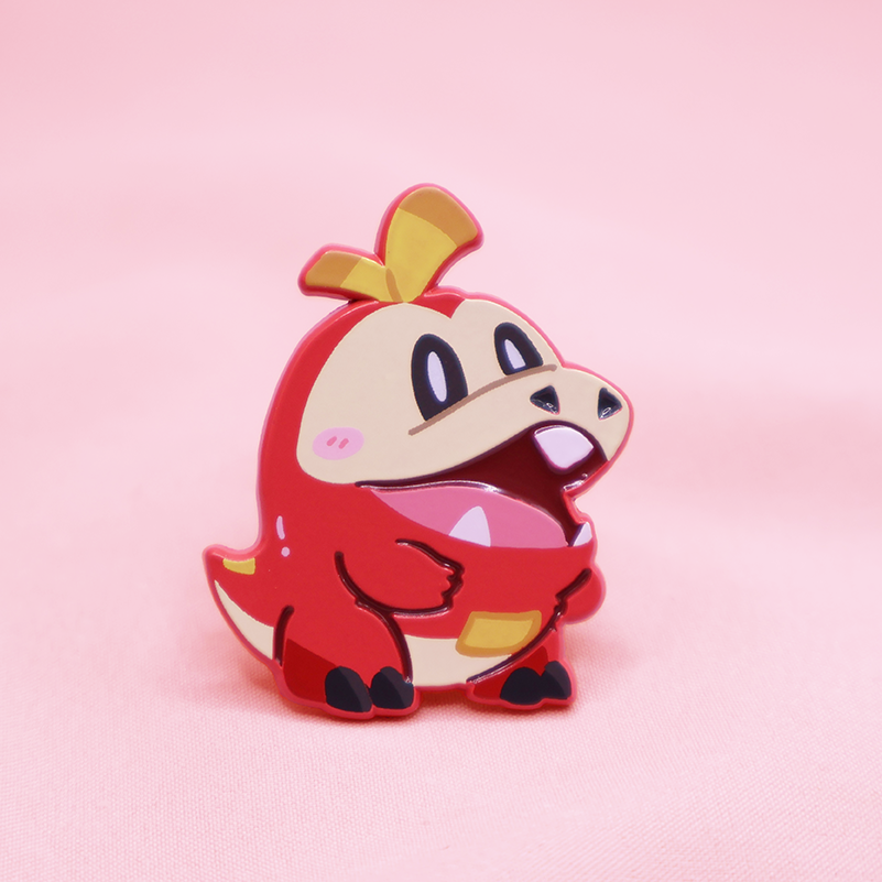 FUECOCO [STAND] [POKEMALLOW]  SOFT DYED ENAMEL PIN