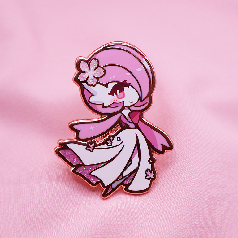 [ PREORDER ] GARDEVOIR [SAKURA SPRING FORM] [SEASONAL SERIES] ENAMEL PIN