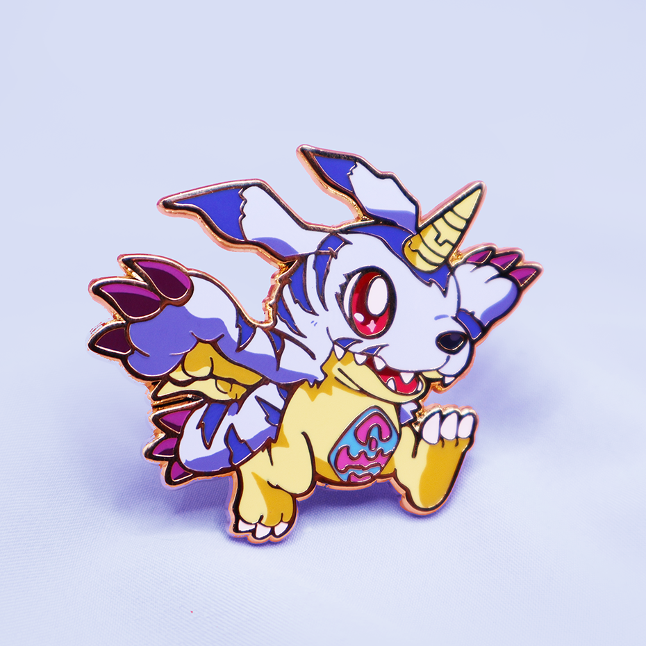GABUMON [DIGIBUDDIES] [DIGIMON]  ENAMEL PIN