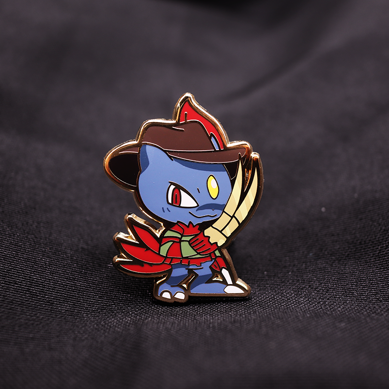 [FREDDY] SNEASEL [POKE HORROR NIGHTS] ENAMEL PIN