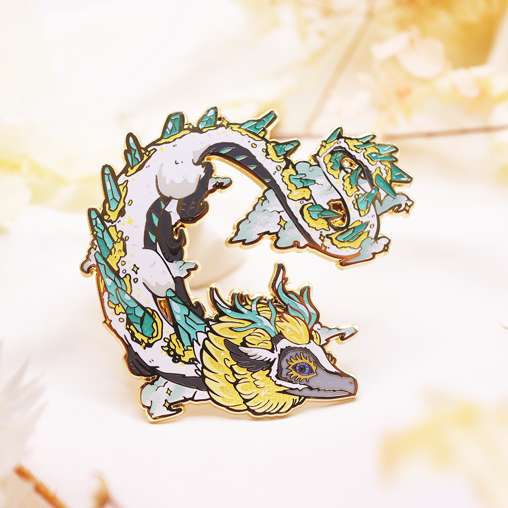 LIGHT DRAGON [TOTK] ENAMEL PIN