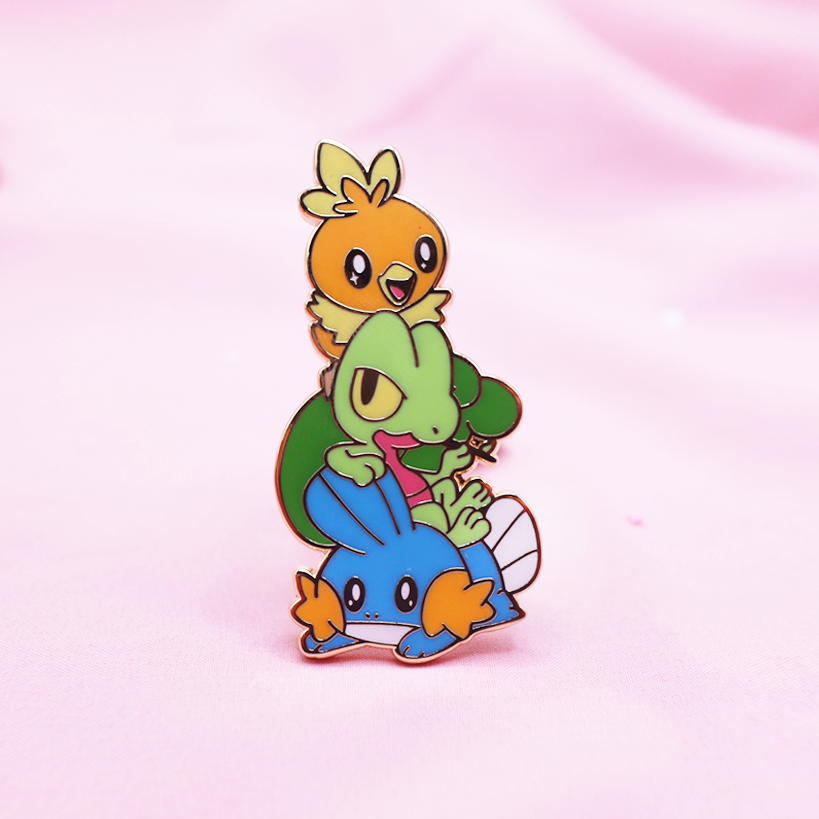 Pokemon Sword & Shield / Hoenn Starters / Shiny Treecko Mudkip 