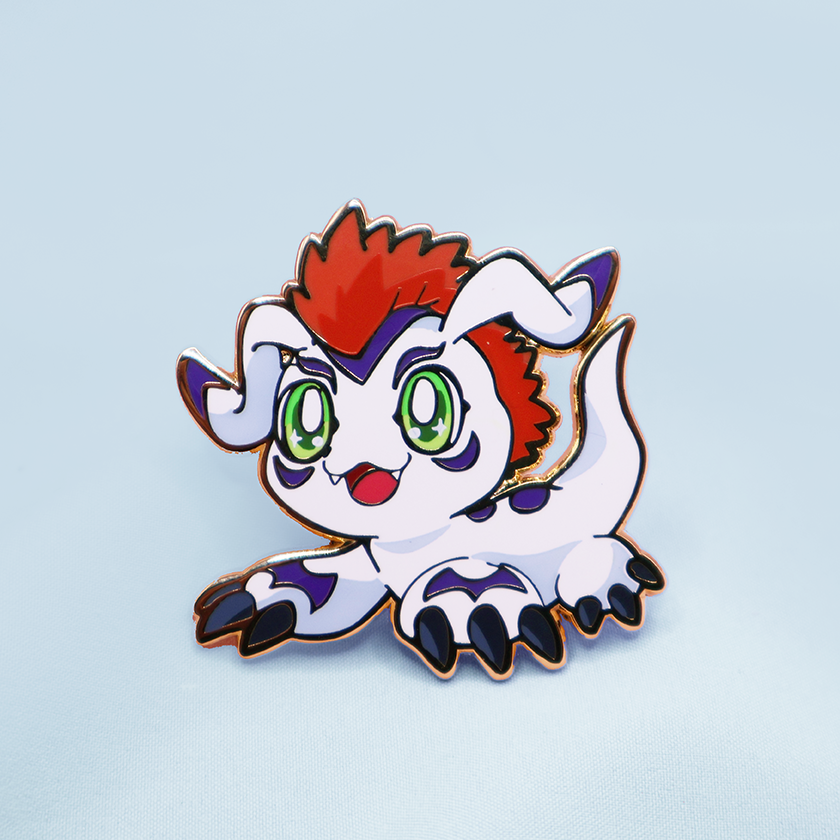 GOMAMON [DIGIBUDDIES] [DIGIMON]  ENAMEL PIN