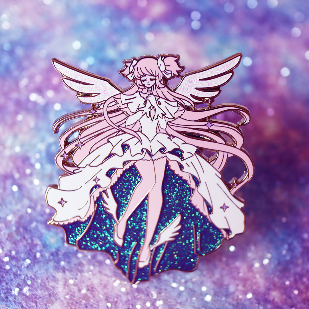 GODDESS MADOKA ENAMEL PIN [LIMITED EDITION] [B GRADE] [PATREON VAULT]