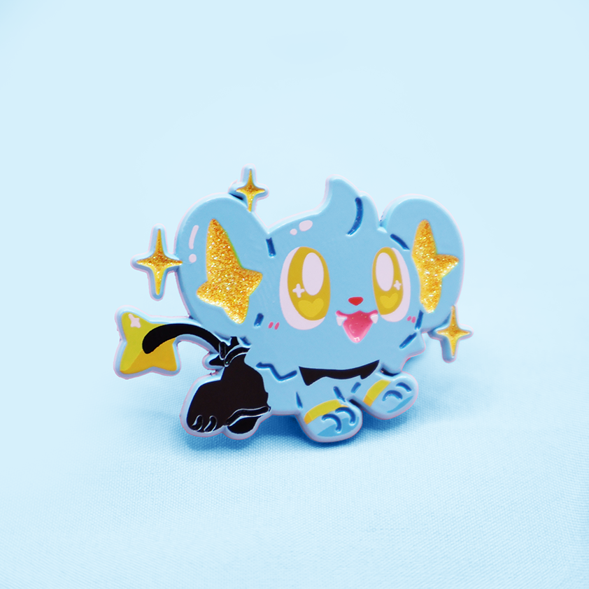 SHINX [SPARKLE] [POKEKITTY] [PATREON EXLUSIVE] [POKEMALLOW]  SOFT DYED ENAMELPIN