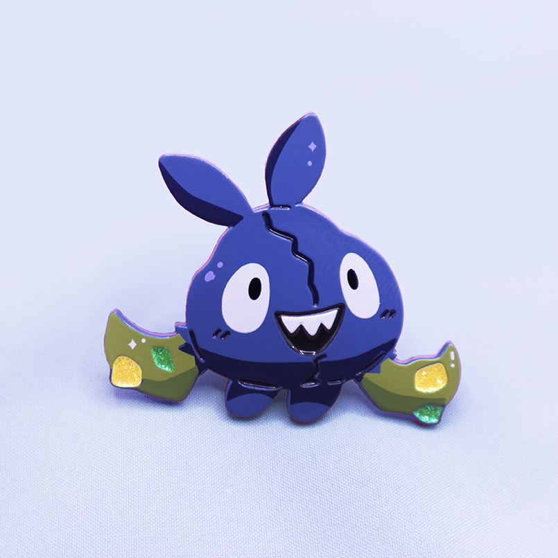 [~SHINY] BLUE TRUBBISH [POKEKITTY] [PATREON EXLUSIVE] [POKEMALLOW]  SOFT DYED ENAMELPIN