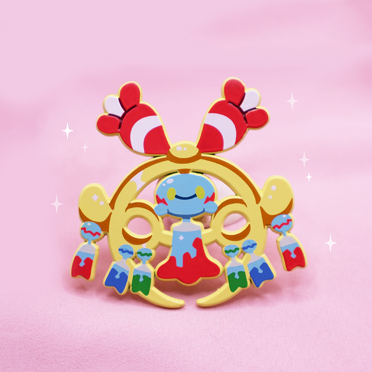 MEGA CHIMECHO [MEGA EVOLUTION] [POKEMALLOW]  SOFT DYED ENAMEL PIN