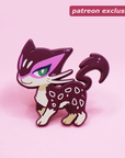 [~SHINY ] LIEPARD [PATREON EXCLUSIVE] [POKEMALLOW]  SOFT DYED ENAMELPIN