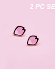 [2 PC] [PETALS]  SAKURA  [PEARL] [FILLER PIN] ENAMEL PIN