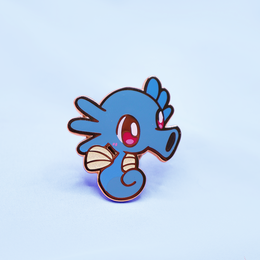 HORSEA [POKEBUDDIES]  ENAMEL PIN