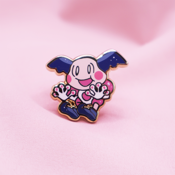 122 MR MIME ENAMEL PIN [MINI MONSTERS] [POKEDEX PROJECT]