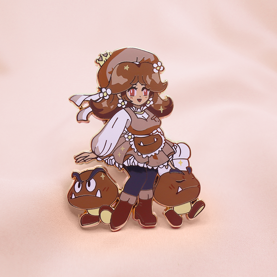 GOOMBETTE ENAMEL PIN