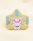 [PREORDER] [JIRACHI] DITTO [TRANSFORM!] [POKEMALLOW] SOFT DYED ENAMEL PIN [SHIPPING LATE AUG]