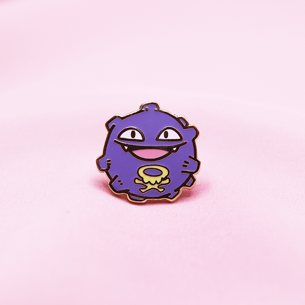 109 KOFFING ENAMEL PIN [MINI MONSTERS] [POKEDEX PROJECT]