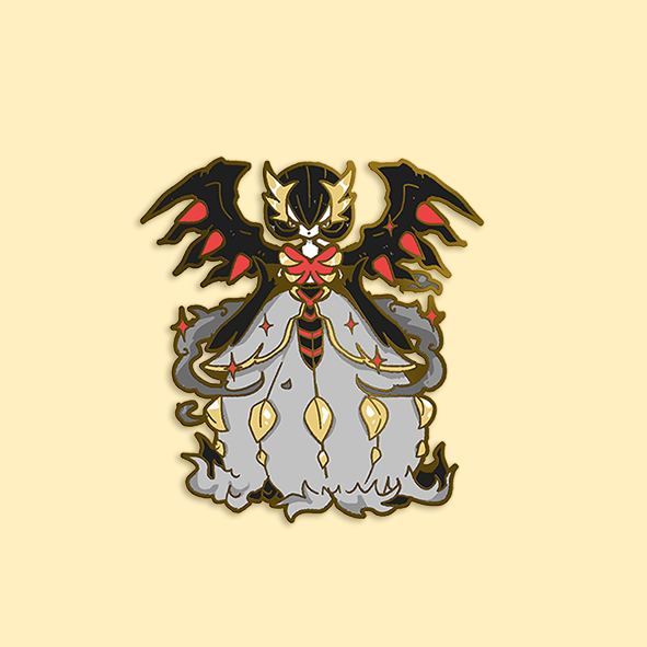 [GIRATINA] HAUNT COUTURE GARDEVOIR  ENAMELPIN  [PREORDER] [ SHIPPING LATE OCT/NOV]