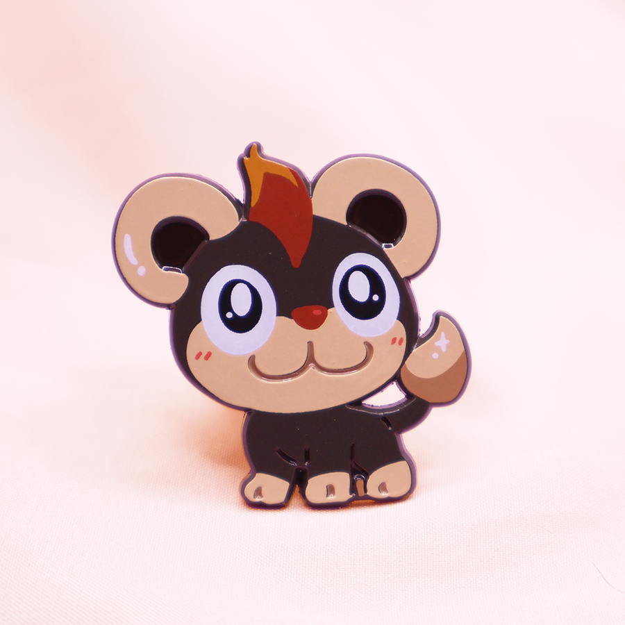 LITLEO [POKEKITTY] [PATREON EXLUSIVE] [POKEMALLOW]  SOFT DYED ENAMELPIN