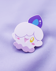 [PREORDER] LITWICK [FALLING] [POKEMALLOW]  SOFT DYED ENAMEL PIN [SPOOKYMALLOW] [MAMOWEEN]