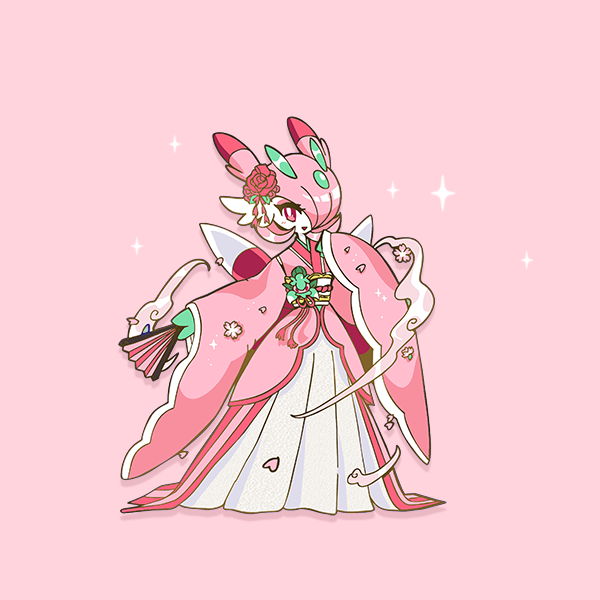 [LURANTIS]  FASHION GARDEVOIR ENAMELPIN  [PATREON EARLY ACCESS] [PREORDER]