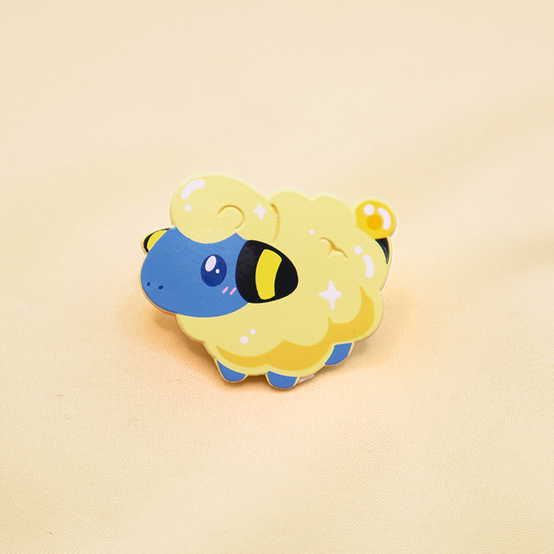 MAREEP [POKEMALLOW] SOFT DYED ENAMEL PIN