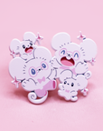 [PINK] [PATREON EXCLUSIVE] MAUSHOLD [PROFESSOR] [POKEACADEMY] ENAMELPIN [PREORDER]