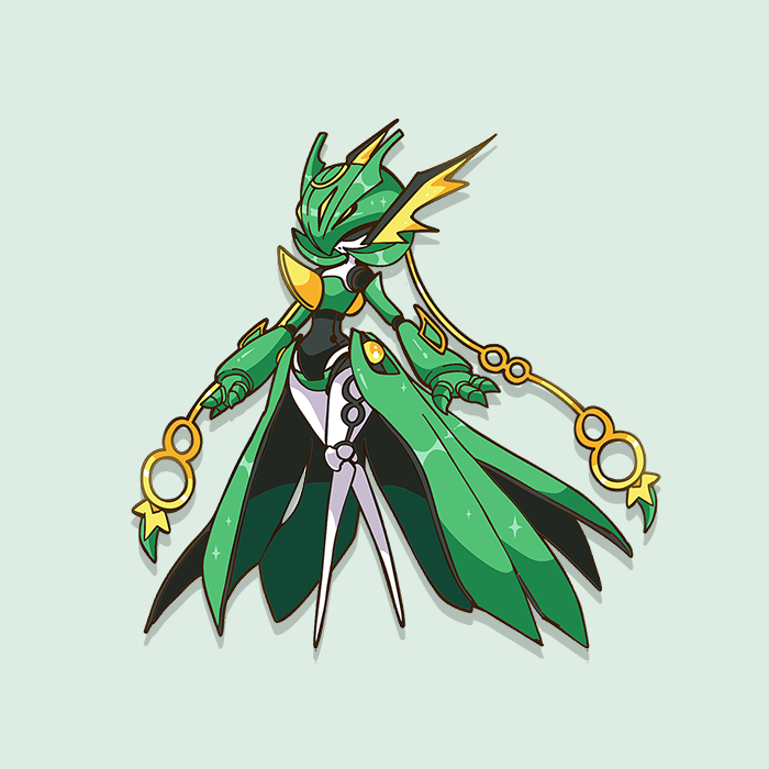 [MEGA RAYQUAZA]  FASHION GARDEVOIR ENAMELPIN  [PATREON EARLY ACCESS] [PREORDER]