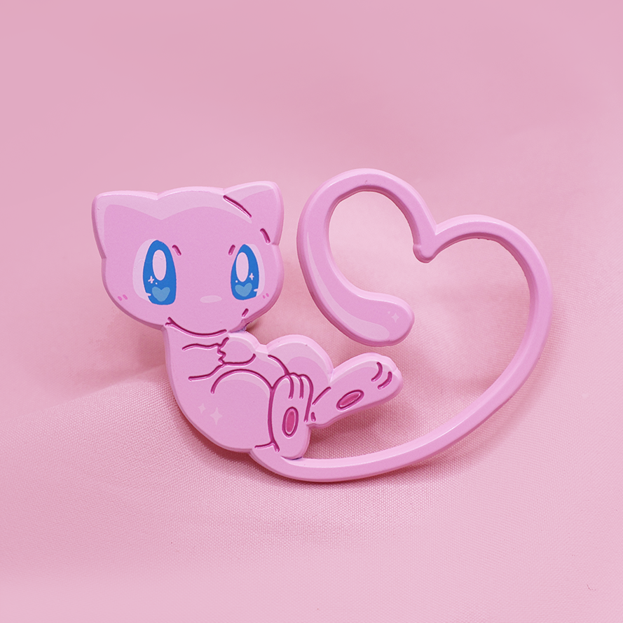 [PINK] MEW [HEART TAIL]  [MALLOWVERSARY] [DELUXE POKEMALLOW] [PATREON EXCLUSIVE] [PREORDER]