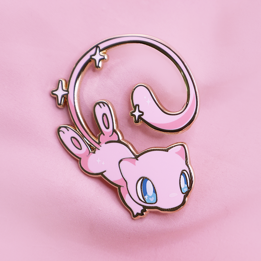 [PINK CLASSIC] MEW [PERFECT PAIR] ENAMEL PIN [PREORDER]