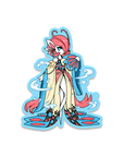 VINYL STICKERS [WAVE 2] HAUNT COUTURE FASHION GARDEVOIR SET [5 STANDARD + 1 NEW MYSTERY GIFT STICKER]