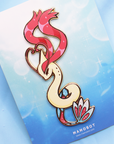 [ELEGANT] JUMBO MILOTIC ENAMELPIN