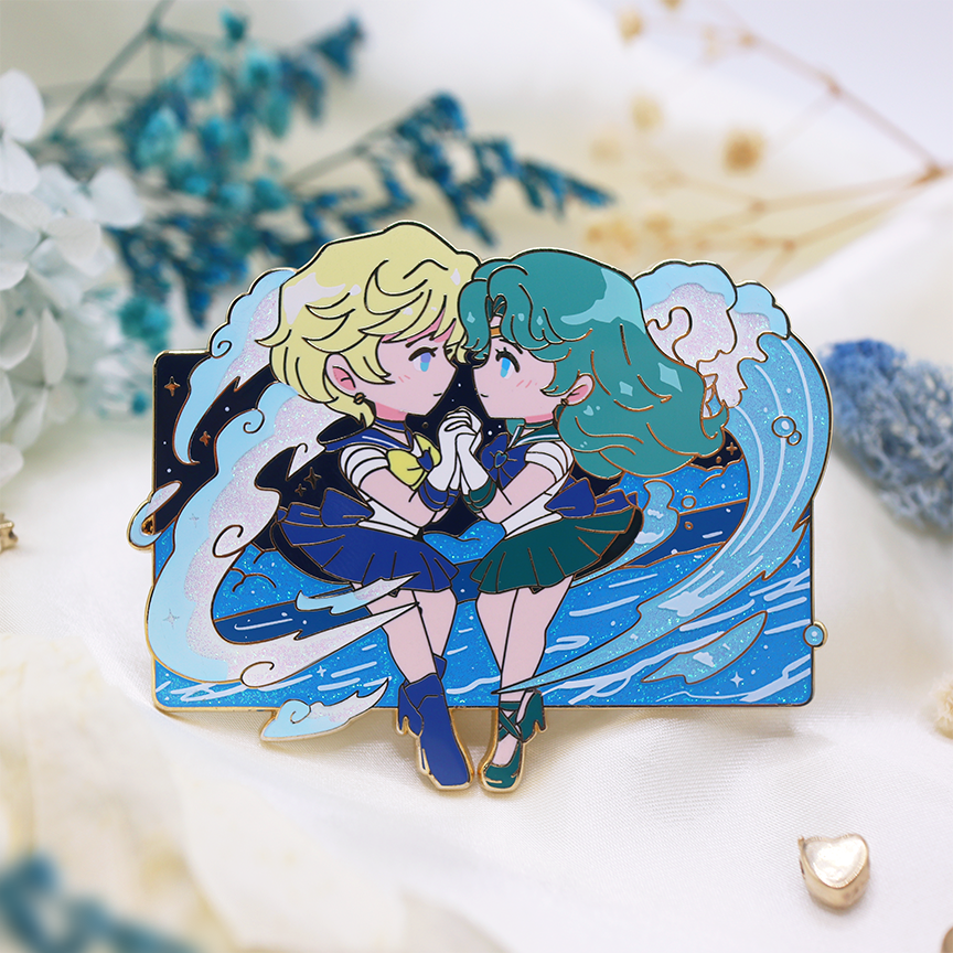 MIRACLE ROMANCE - OF SKY &amp; SEA ENAMEL PIN