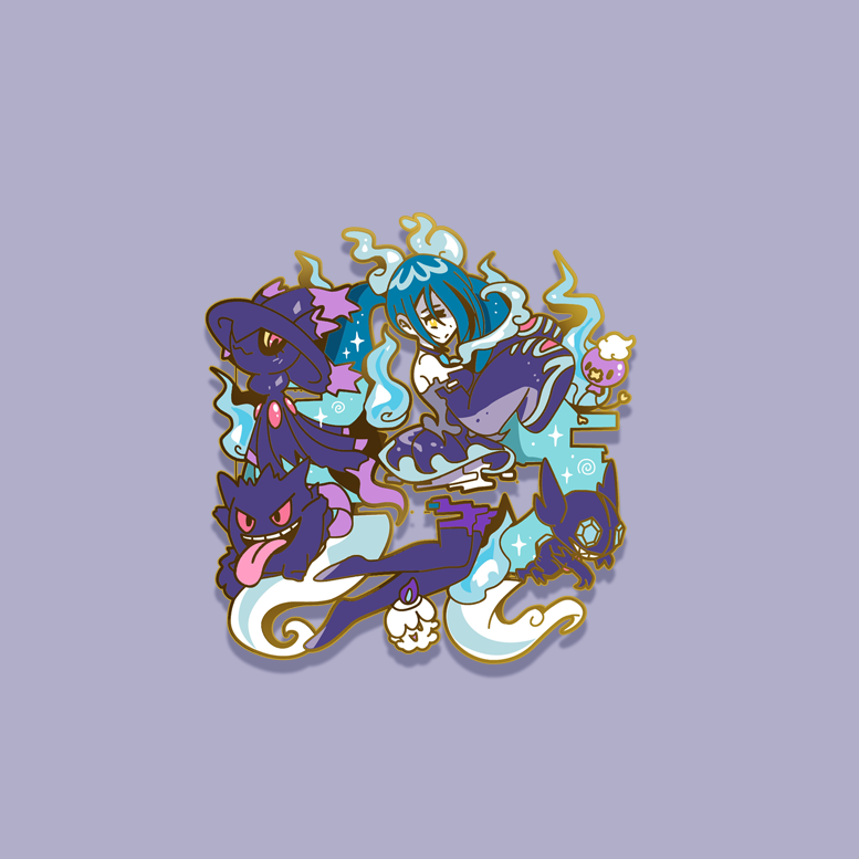 [GHOST TYPE CELEBRATION] PROJECT VOLTAGE MIKU JUMBO ENAMELPIN [PREORDER] [MIXED GRADE] [ SHIPPING LATE MAY/JUNE]