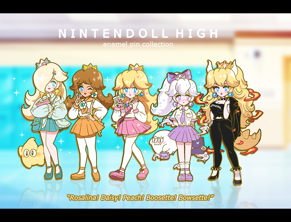 NINTENDOLL HIGH SET [5 PC] [PATREON PREORDER]