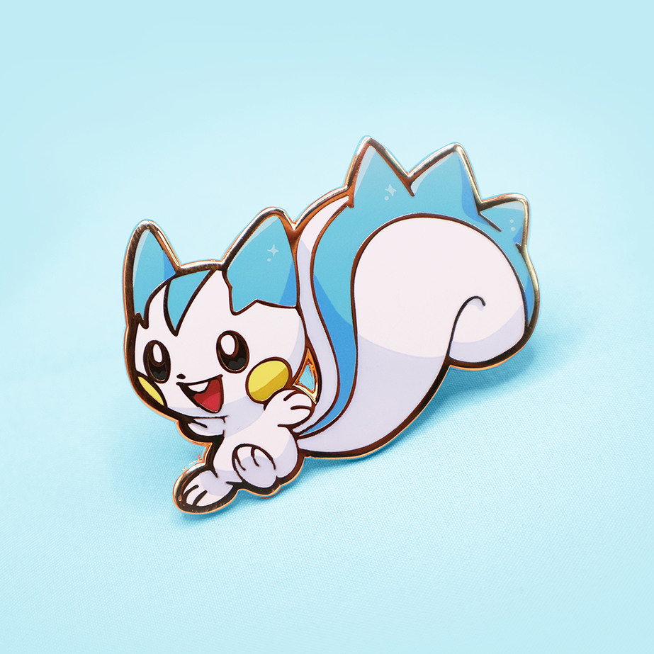 PACHIRISU ENAMEL PIN [POKEBUDDIES]