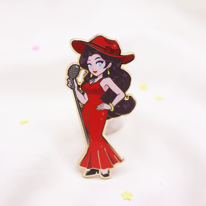 PAULINE ENAMEL PIN [NINTENDOLL CLASSIC]