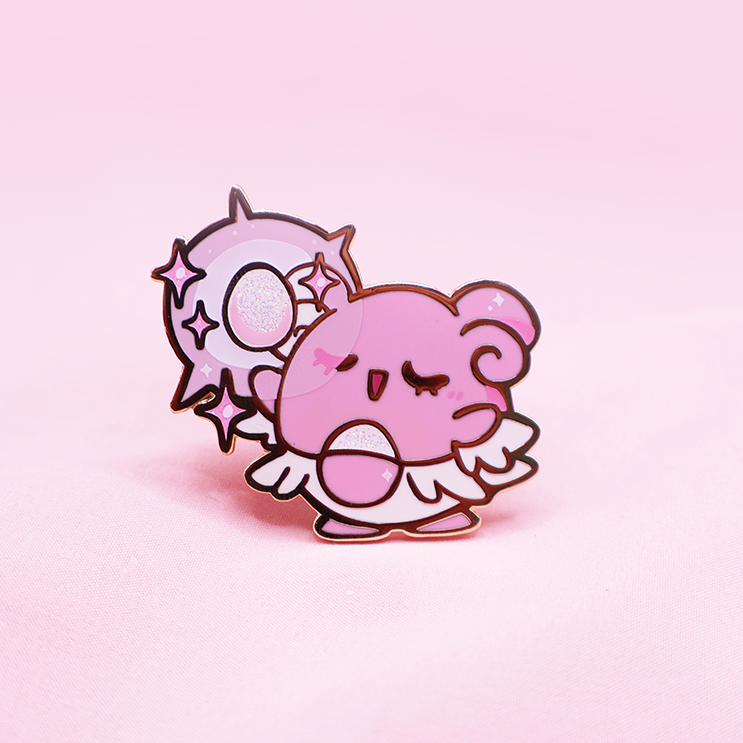 [SOFT BOILED] [PINK] BLISSY [PIN CLUB] ENAMELPIN