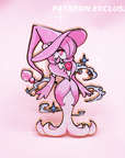 [PATREON EXCLUSIVE] [PINK HATTERENE] FASHION GARDEVOIR ENAMELPIN