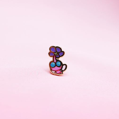 PINK PIKMIN [PIKMINIS] [GOLD PLATED]