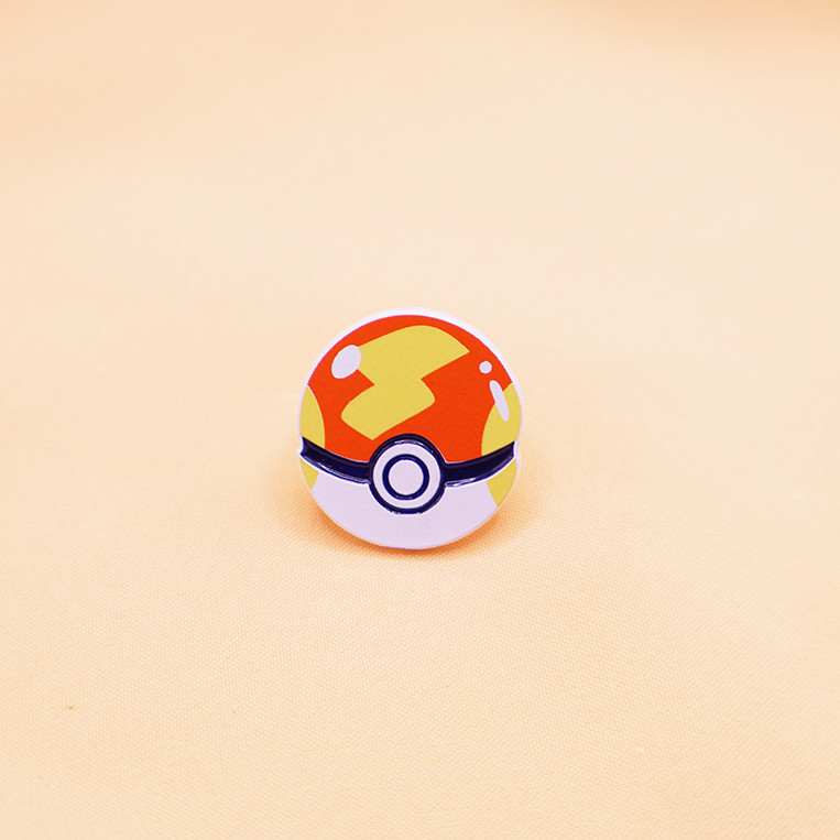 POKEBALL POKEMALLOWS [POKEMALLOW] SOFT DYED ENAMEL PIN