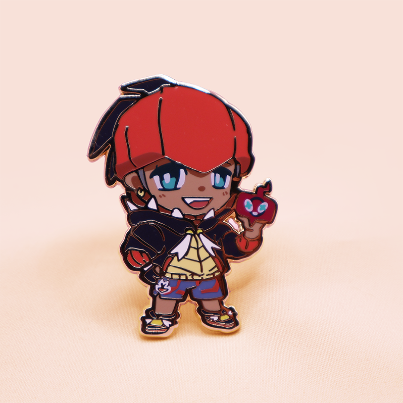 RAIHAN CHIBI DOLL ENAMELPIN [PATREON EXCLUSIVE]