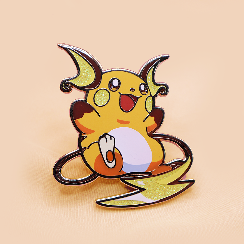 RAICHU [POKEBUDDIES]  ENAMEL PIN