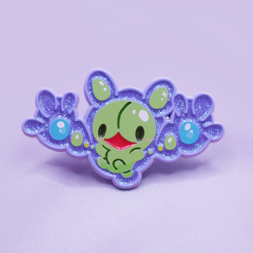 [3 PC SET] [~SHINY] REUNICLUS FAMILY [POKEMALLOW] SOFT DYED ENAMELPIN [ PATREON EXCLUSIVE]