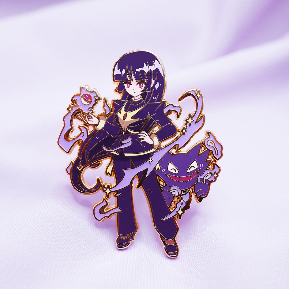 SABRINA - ALAKAZAM STYLE - [SIGNATURE STYLE] ENAMEL PIN – MAMOBOT